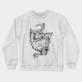 Night Fox Crewneck Sweatshirt